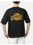 Wedday Siyah Cavaliers Nba Basketbol Oversize Pamuklu T-Shirt We 3