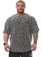 Oversize T-Shirt Örgü Dokulu Antrenman Üstü Bgsm 3323 1
