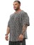 Oversize T-Shirt Örgü Dokulu Antrenman Üstü Bgsm 3323 3
