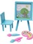 Dollhouse Mini Çizim Tahtası 1/12 Bjd Bebek Dekor Aksesuarları Yaratıcı Oyuncak 2