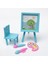 Dollhouse Mini Çizim Tahtası 1/12 Bjd Bebek Dekor Aksesuarları Yaratıcı Oyuncak 4