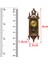 Dollhouse Pendulum Clock Minyatür 1/12 3-6 Yaşında Oyun (Yurt Dışından) 5