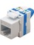 Cat6 Utp Keystone Jack 180 Derece Çevirmeli Tip - 1 Adet 2