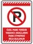 Özel Park Yeridir Yabancı Araçların Park Etmemesi Rica Olunur/25x35cm/etiket 1