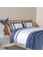 Camella Nevresim Seti 200X220 cm Beyaz/mavi 1