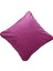 Biyeli Kırlent Yastık Kılıfı Lila 44 x 44 cm 1