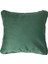 Biyeli Kırlent Yastık Kılıfı Zümrüt Yeşili 44 x 44 cm 2