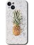 Apple iPhone 14 Plus Kılıf Hd Desen Baskılı Arka Kapak - Ananas 1