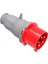 IP44 Cee Norm 5/16A Enversör Düz Fiş 380V - 450V BC1-1505-2050 1