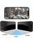 Huawei Mate 20 Lite Kılıf Hd Baskılı Desen + Hayalet Cam Yandan Görünmez 3