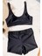 Kadın Siyah Bikini Üstü – Göğüs Kaplı, Desteksiz, Düz Desen, %80 Polyamid ve %20 Likra Kumaş 3
