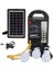 RT-999 Solar Panelli Işıldak Fener Radyo 1