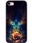 iPhone 8 Kılıf Baskılı Kapak - Ballı Baykuş +Tam Kaplayan Mat Seramik 1