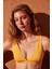 Basic Deep V Sarı Bikini Üstü 2