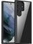 Samsung Galaxy S23 Ultra Kılıf Bumper Arkası Mika Şeffaf + Ekran Koruyucu Ped 1