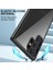Samsung Galaxy S23 Ultra Kılıf Bumper Arkası Mika Şeffaf + Ekran Koruyucu Ped 2
