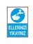 Ellerinizi Yıkayınız Metal Uyarı Levhası 1