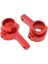 1/28 Wltoys ve 1/16 Wpl Rc Araç Parçaları Için 2xmetal Ön Hub Taşıyıcılar Kırmızı 2 Pc (Yurt Dışından) 5