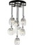 Avonnı AV-60313-7KT Krom Kaplama Modern Avize E27 Metal 40CM 1