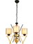 Avonnı AV-60289-3S Sarı Kaplama Modern Avize E27 Metal Cam 50CM 1