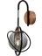 Avonnı AP-60291-1BSY Siyah Boyalı Aplik E14 Metal Cam 22 x 24 cm 1