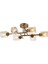 Avonnı AR-60271-6E Eskitme Kaplama Modern Avize E27 Metal Cam 80X40CM 1