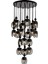 Avonnı AV-60313-19BSY Siyah Boyalı Modern Avize E27 Metal 50CM 1