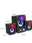 E-1306 Oyuncu Gamer Telefon Bilgisayar Tablet Rgb Stereo USB Subwoofer Hoparlör 2