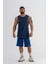 Erkek Basketbol Şort | Saks | Spor Şort | 3