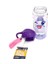 Mor Indıgo Tritan Desenli Pipetli Matara 500 ml 3