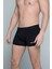 Yeap! Underwear 2 Li Siyah Penye Pamuklu Likralı Düz Erkek Boxer Mükemmel Uyum Mükemmel Kalite Ye1 1