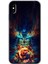 Apple iPhone Xs Kılıf Baskılı Kapak - Ballı Baykuş +Tam Kaplayan Mat Seramik 1