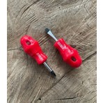 Baytec Mini Yıldız Tornavida PH2*30MM Mini Düz Tornavida 2li