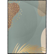 SHOP365 Yapraklar ve Şekiller Modern Poster P-001173