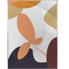 SHOP365 Yapraklar ve Şekiller Modern Poster P-001498