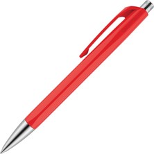 Caran D'Ache Caran Dache 888 Infinite Kırmızı Tükenmez Kalem 0.7 mm Yazma Kalınlığı ile Dayanıklı