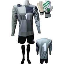 Evox Daf Dijital Kaleci Forma Şort Çorap Kaleci Eldiveni Seti