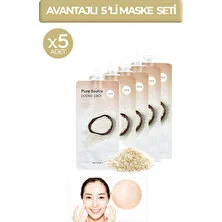 Ölü Derileri Arındıran,aydınlatıcı Pirinç Peeling Set 5X10MLPURE Source Pocket Pack (Rice)