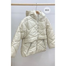 Mojo Bebek Mojo Kız Çocuk Kışlık Mont 35374 Krem