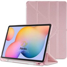 Fibaks Apple iPad Pro 11 2018 2019 2020 1. 2. 3. Nesil Kılıf Tri Folding Standlı Kalemlikli Kalem Bölmeli 3 Katlamalı Standlı Uyku Modlu Smart Kapak