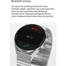 Wearfit Pro Dt3 Mate Pro Max Classical Watch Yuvarlak Akıllı Android İos Uyumlu Saat Çift Kordonlu