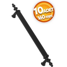 Lüx Ovacık Çekmece Dolap Kapak Kulpu 160 mm Metal Kulp 10 Adet