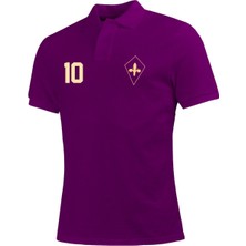 Offside Clothes Fiorentina - I Viola Retro Polo Tişört