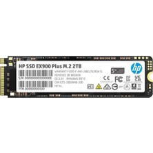 Hp EX900 Plus 2tb 3300/2800MB/S 3D Nand M.2 Pcıe Nvme SSD 35M35AA