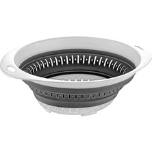 Antik Süs Katlanabilir Oval Süzgeç