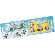 Melissa and Doug Mıknatıslı 2 Adet 15 Parçalı Yapboz Seti - Araçlar Puzzle