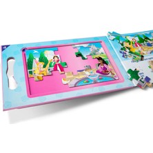 Melissa&Doug Melissa Doug Mıknatıslı 2 Adet 15 Parçalı Yapboz Seti - Prenses Puzzle