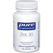 Pure Encapsulations Zinc Picolinate 30MG 180 Vegetarian Kapsül Çinko Pikolinat