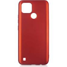 Canpay Realme C21 Kılıf Case, Ultra Koruyucu Ultra Esnek Flexible Full Fit Silikon