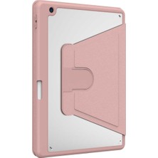 Fuchsia iPad Air 10.2 (8.nesil) Uyumlu 360° Dönebilen Standlı Pino Tablet Kılıfı